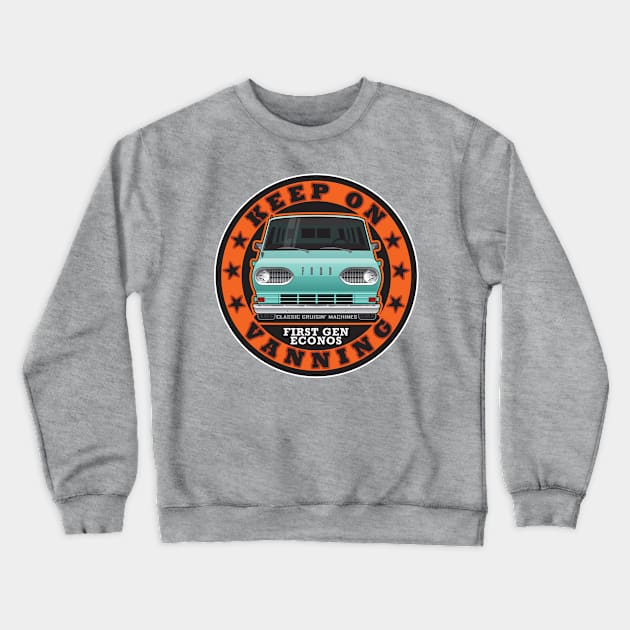 First Gen Econos 1961 - 1967 Crewneck Sweatshirt by RBDesigns